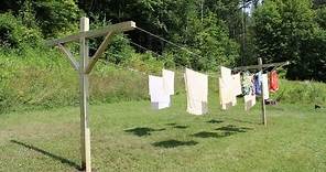 How to make - build a Clothes Line by Jon Peters