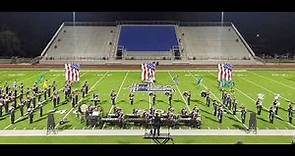 Palestine High School marching band - October 2022 - UIL Texas 4A Area C finals