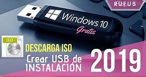 Descarga ISO con Rufus Gratis! | Crear USB de instalación de Windows 10