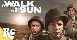 A Walk In The Sun: The Definitive Restoration | Full Classic War Movie In HD | WW2 | Retro Central