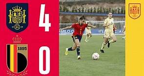 Resumen | España 4-0 Bélgica | Campeonato de Europa sub-17: Ronda 1 | 🔴 SEFUTBOL