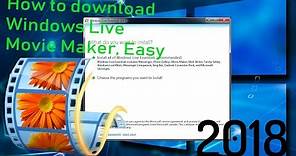 How To Download Windows Live Movie Maker On Windows 10/8/7 2021