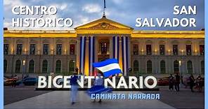 CENTRO HISTORICO DE SAN SALVADOR en el año del BICENTENARIO DE LA INDEPENDENCIA - EL SALVADOR 2021