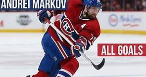 Andrei Markov All Goals from the 2014-2015 NHL season and playoffs