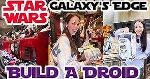 STAR WARS GALAXY'S EDGE Build Your Own Droid Experience | Droid Depot | Walt Disney World