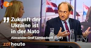 Sicherheit für die Ukraine - Nato stärken, Russland provozieren? | maybrit illner vom 13. Juli 2023