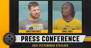 Steelers Press Conference (Sept. 1): Christian Kuntz, Jamir Jones | Pittsburgh Steelers