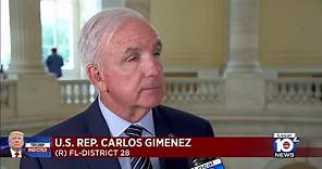 Rep. Carlos Gimenez supports Trump despite charges
