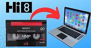 Transfer Hi8 and 8mm Tapes To Your Computer