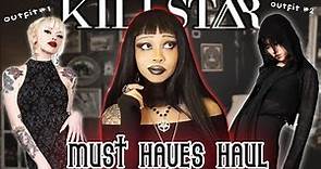 My MUST HAVES from KILLSTAR! Goth Haul + Try-on !🖤