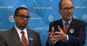 DNC chair Tom Perez's first press conference