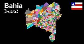 Bahia, Brazil: All the 417 Municipalities - Bahia, Brasil: Todos os 417 Municípios