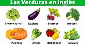 Aprende las Verduras en Inglés | 35 Vegetables Vocabulary in English
