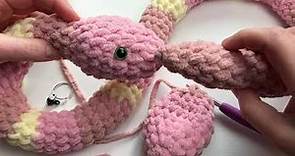 How to Crochet Snake. Crochet for Beginners