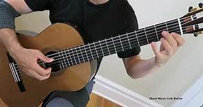 Prelude in E Minor by Aaron Shearer - Easy Classical Guitar (Prep)