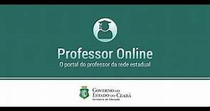 Professor Online Seduc-Ce - PRIMEIRO ACESSO