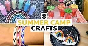 8 Old School Summer Camp Crafts | Art Projects for Kids