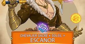 Escanor, Chevalier Sacré « Soleil » maintenant disponible !