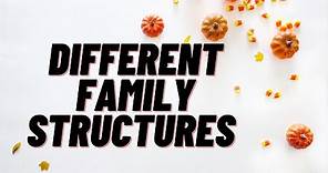 Conjugal family structures #1