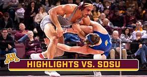 South Dakota State at Minnesota | Highlights | Big Ten Wrestling | Nov. 26, 2023