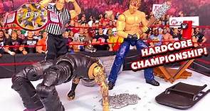 Jon Moxley vs Bray Wyatt - Hardcore Championship WWE Action Figure Match!