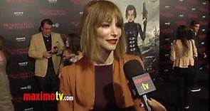 Sienna Guillory Interview at "Resident Evil: Retribution" Los Angeles Premiere