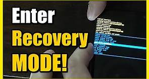 How to Enter Recovery Mode on Android Phone (Samsung Tutorial)