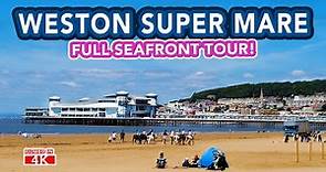 WESTON SUPER MARE | Full beach and seafront tour of Weston Super Mare