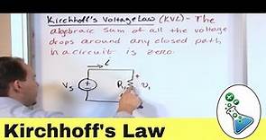Understanding Kirchhoff's Voltage Law