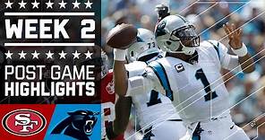 49ers vs. Panthers | NFL Week 2 Game Highlights