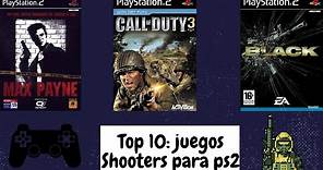 Top 10: Juegos shooters para ps2