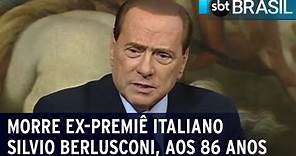 Morre ex-premiÃª italiano Silvio Berlusconi, aos 86 anos | SBT Brasil (12/06/23)
