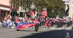 Sanderson High School in the 2023 Raleigh Christmas Parade