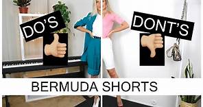 How to Wear Bermuda Shorts//Bermuda Shorts DO's and DON’Ts//Bermuda Shorts Outfits//MASHA