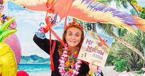 Sarah Ferguson reading The Adventures of Mr Macaw by Leticia Ordaz