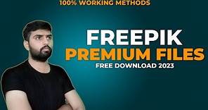 How to Get Freepik Premium Files - 100% Free Files