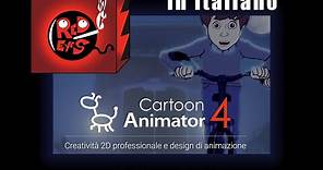 VIDEO TUTORIAL IN ITALIANO - ANIMATOR 4 (REALLUSION) - FUNZIONI BASI DEL PROGRAMMA - ANIMATE CARTOON
