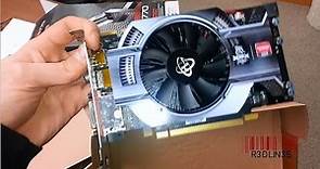 Radeon HD 6770 Graphics Card XFX Unboxing