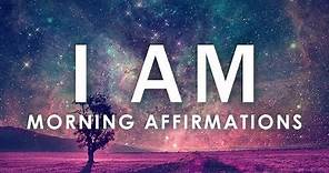 POWERFUL POSITIVE Morning Affirmations for POSITIVE DAY, WAKE UP: 21 Day "I AM" Affirmations