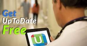 How to get UptoDate Free | Step by Step Guide | MEDITS