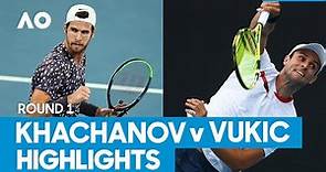 Karen Khachanov vs Aleksandar Vukic Match Highlights (1R) | Australian Open 2021