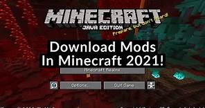 How To Get Mods In Minecraft Java Edition 2021
