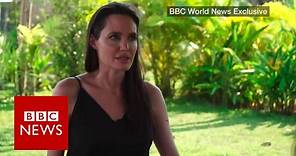 Angelina Jolie on divorce, film and Cambodia- BBC News