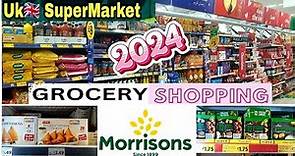 Morrisons Food Shop With Me | Grocery Shopping in London 2024