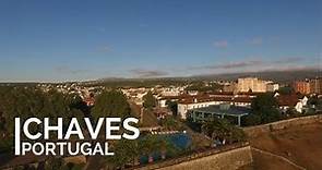Chaves ( Portugal ) a vista drone