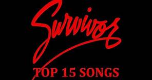 Top 10 Survivor Songs (15 Songs) Greatest Hits