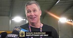 Doug Marrone at LSU Pro Day 2023 | New Orleans Saints