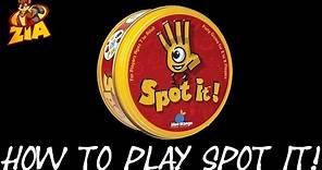 Spot It! | HOW TO PLAY