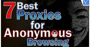 7 Best and secure Proxies for Anonymous Browsing [Exclusive]