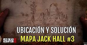 UBICACIÓN MAPA DEL TESORO BANDA JACK HALL #3 | RED DEAD REDEMPTION 2